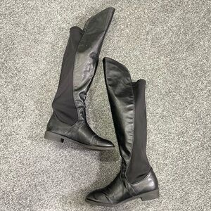 * Zoey Women's Black Over Knee Boots Sz 6